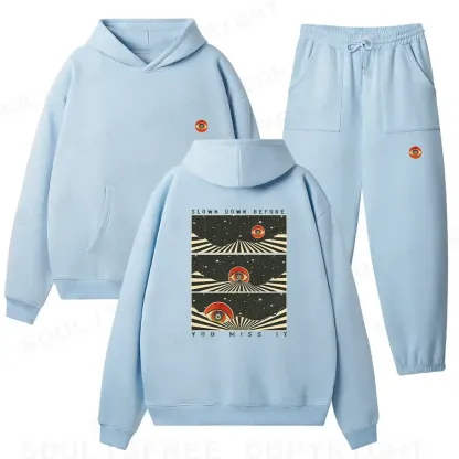 Moments in Stillness Fleece Hoodie Set