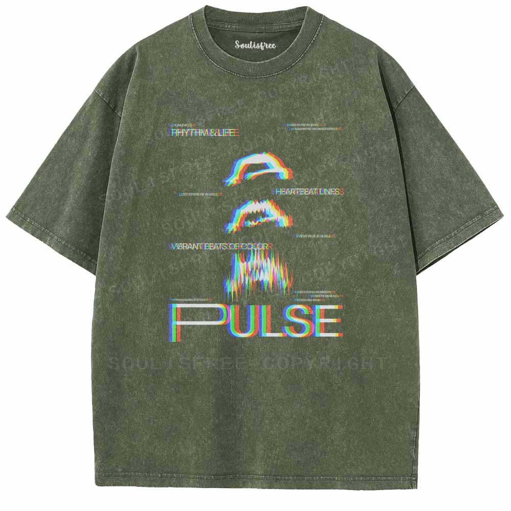 Soulisfree  RHYTHM & LIFE  Washed Tee