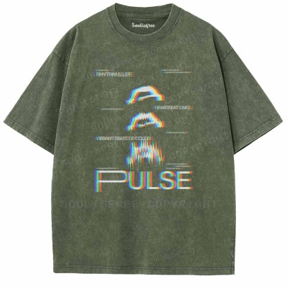 Soulisfree  RHYTHM & LIFE  Washed Tee