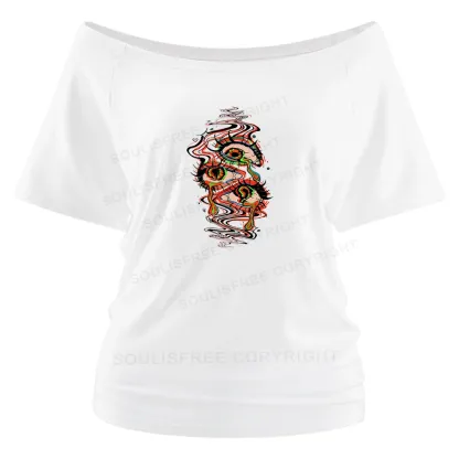 Dream Eyes Off Shoulder Top