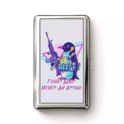 Soulisfree Flight Was Never An Option  Metal Pocket Case