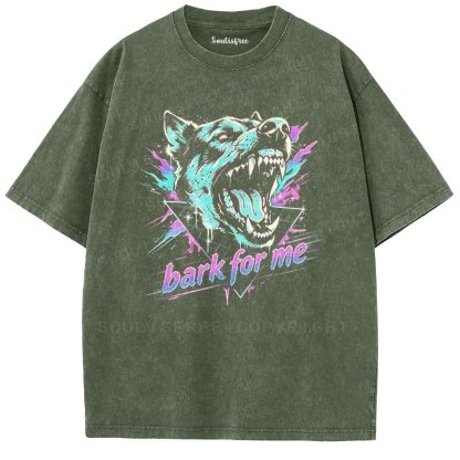 Soulisfree Bark For Me Washed Tee