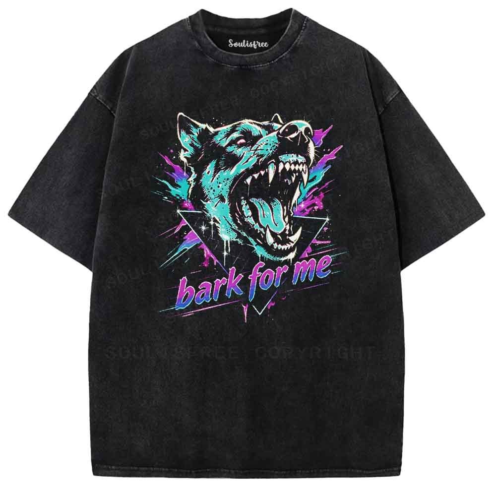 Soulisfree Bark For Me Washed Tee