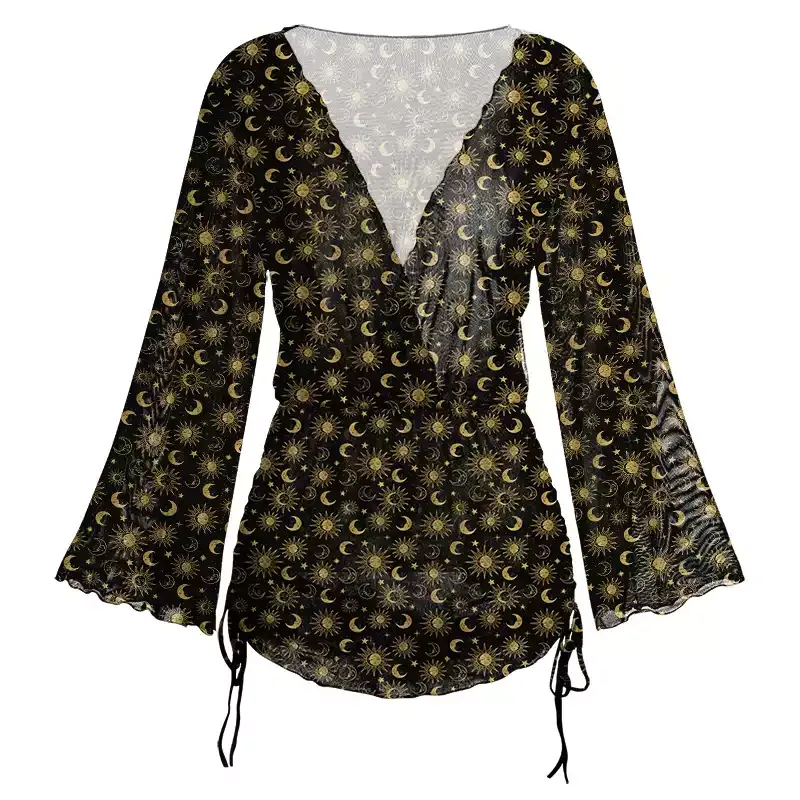 Soulisfree Stellar Dreams Sheer Mesh Cover Up