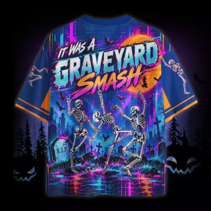 Soulisfree It Was a Graveyard Smash Mesh Jersey