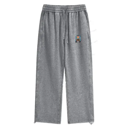 A Warm Welcome Washed Baggy Sweatpants