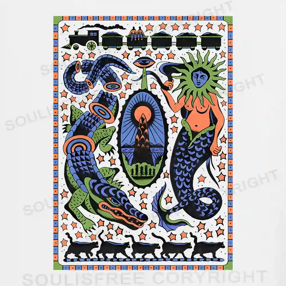 Mysterious Place Crop Top