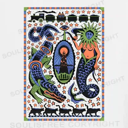 Mysterious Place Crop Top