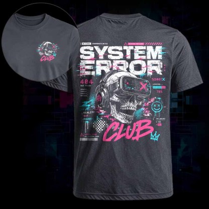 Soulisfree System Error Club  Classic Tee