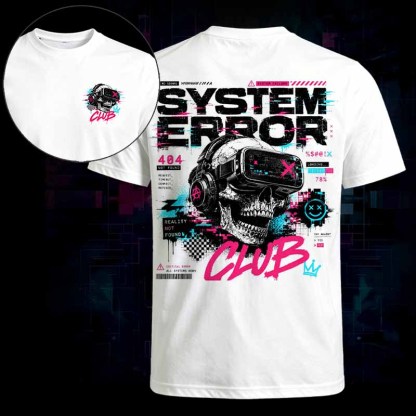 Soulisfree System Error Club  Classic Tee