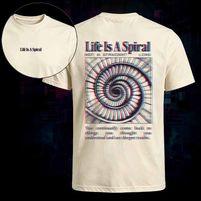 Soulisfree   Life Is A Spiral Classic Tee