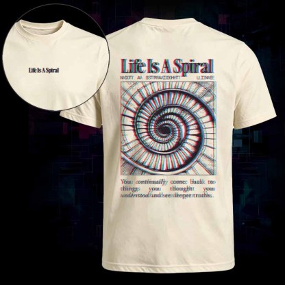Soulisfree   Life Is A Spiral Classic Tee