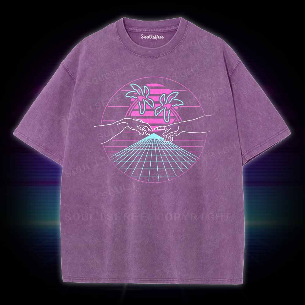 Soulisfree Creation of 80s Washed Tee