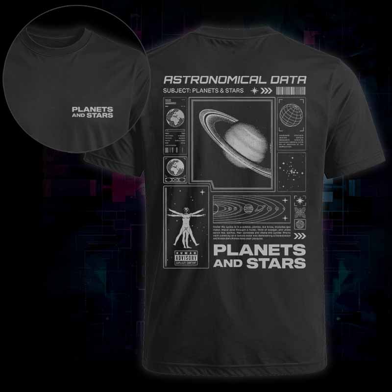 Soulisfree Planets and Stars Classic Tee
