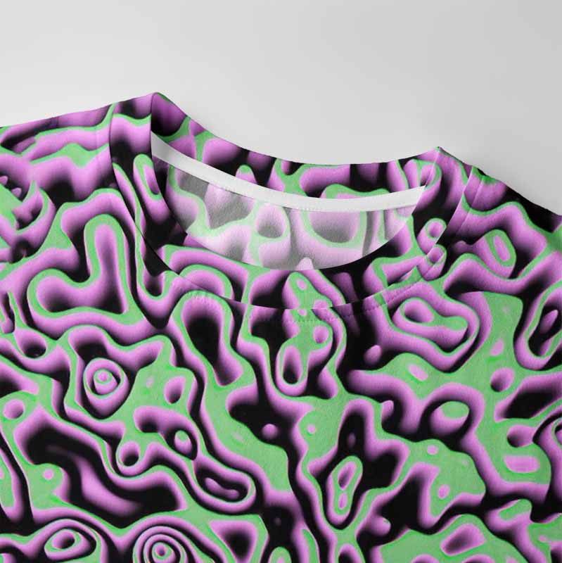 Soulisfree   ACID FREQUENCY Cotton Tee