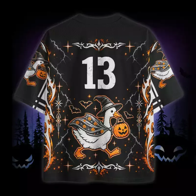 Soulisfree Spooky Goose On The Loose Mesh Jersey