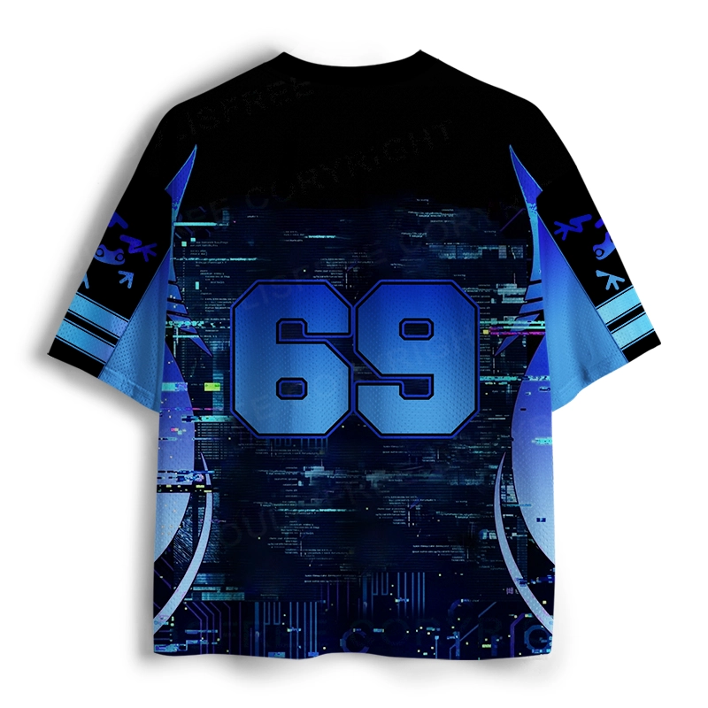 Soulisfree I HAVE TO SAY WEIRD STUFF OR I'LL DIE Mesh Jersey