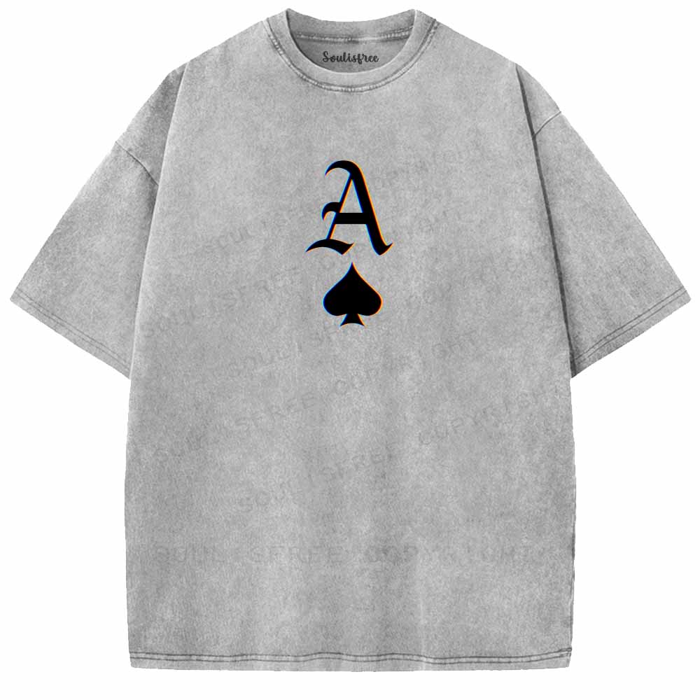 Soulisfree  Free Soul Ace Washed Tee