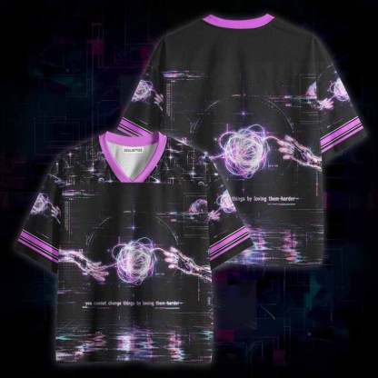 Soulisfree Love Cannot Fix Everything Mesh Jersey