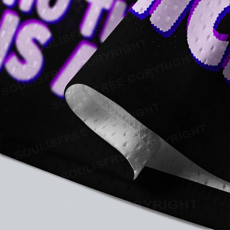 Soulisfree WHO THE FUCK IS ALICE Mesh Jersey