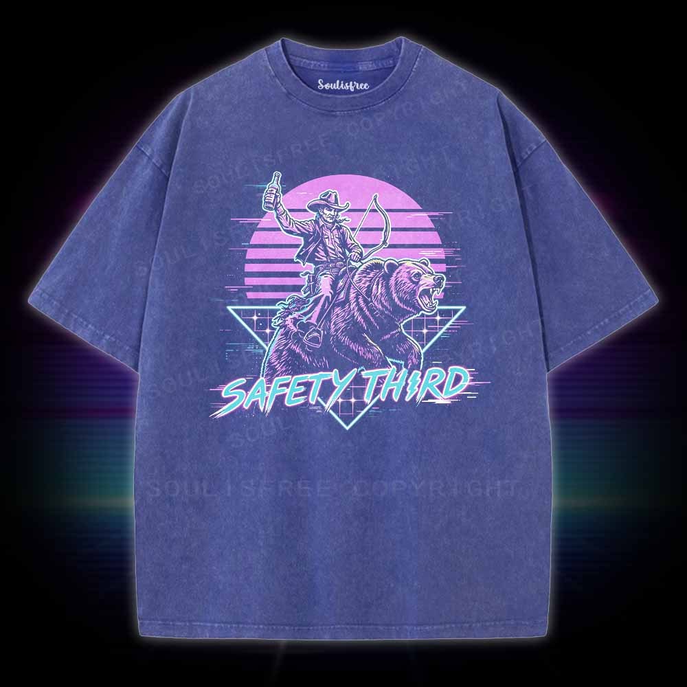 Soulisfree Safety Third Washed Tee