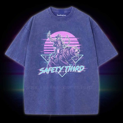 Soulisfree Safety Third Washed Tee