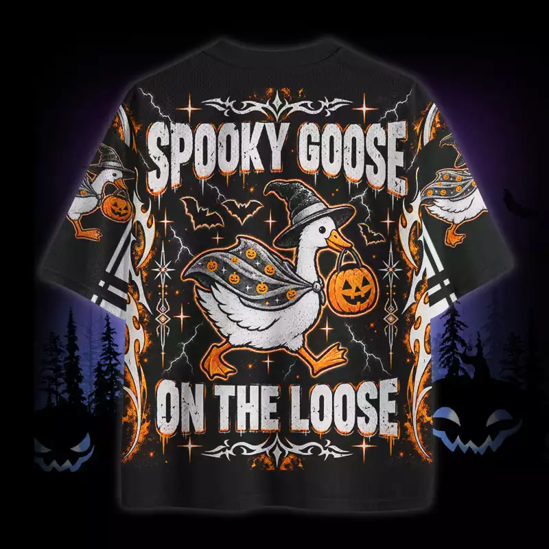 Soulisfree Spooky Goose On The Loose Mesh Jersey