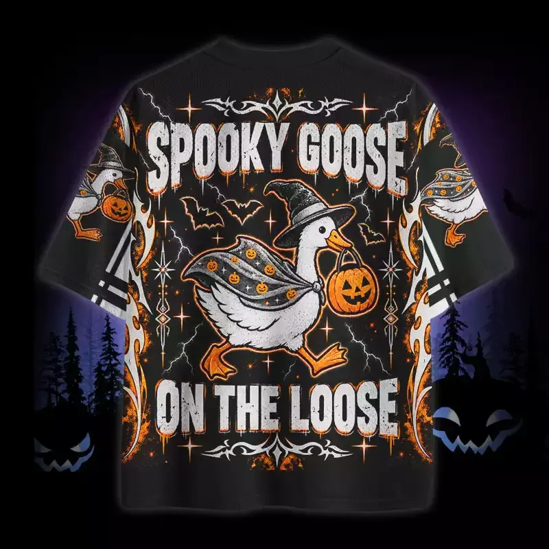 Soulisfree Spooky Goose On The Loose Mesh Jersey