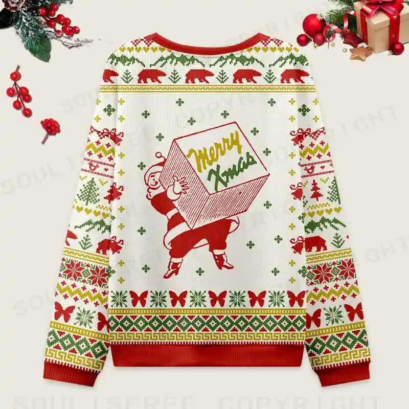 Chao Theory Ugly Christmas Knit Sweatshirt