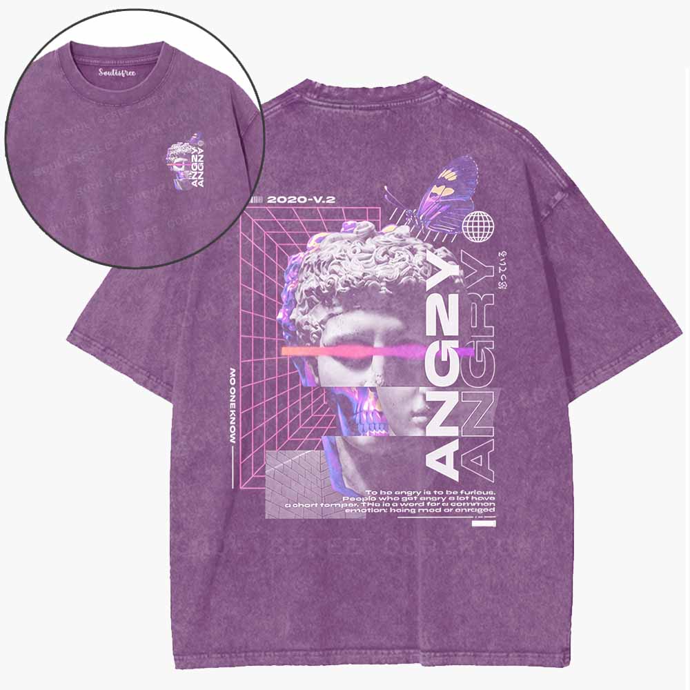 Soulisfree  Chaos Within Washed Tee