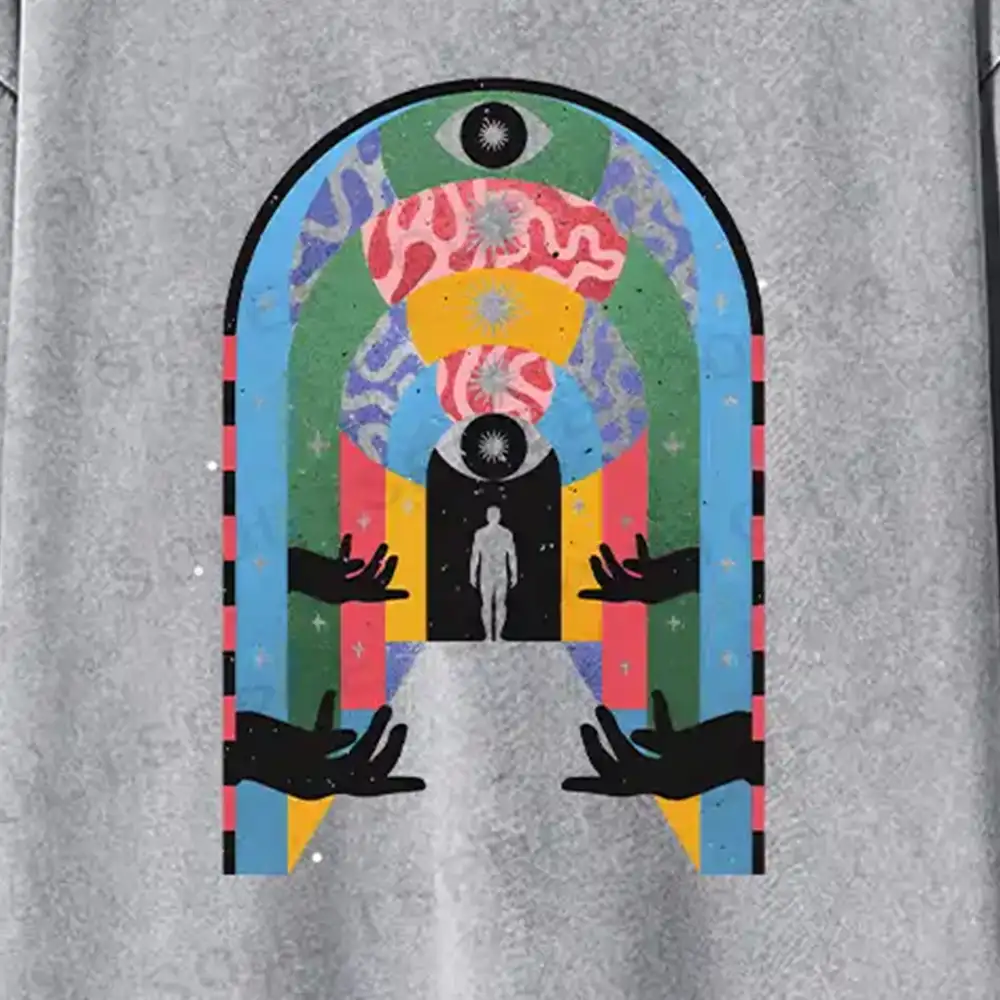 Healing Journey Washed Long Sleeve Shirt