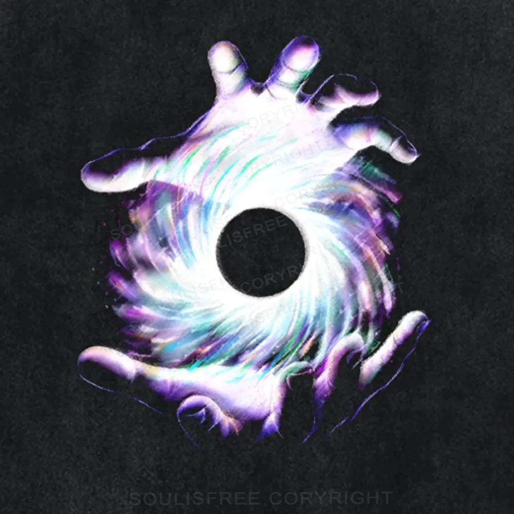 The Cosmic Grip Washed Space T-shirt