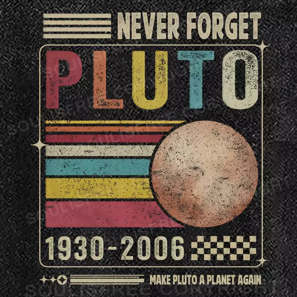 Never Forget Pluto Ⅳ Washed Tank