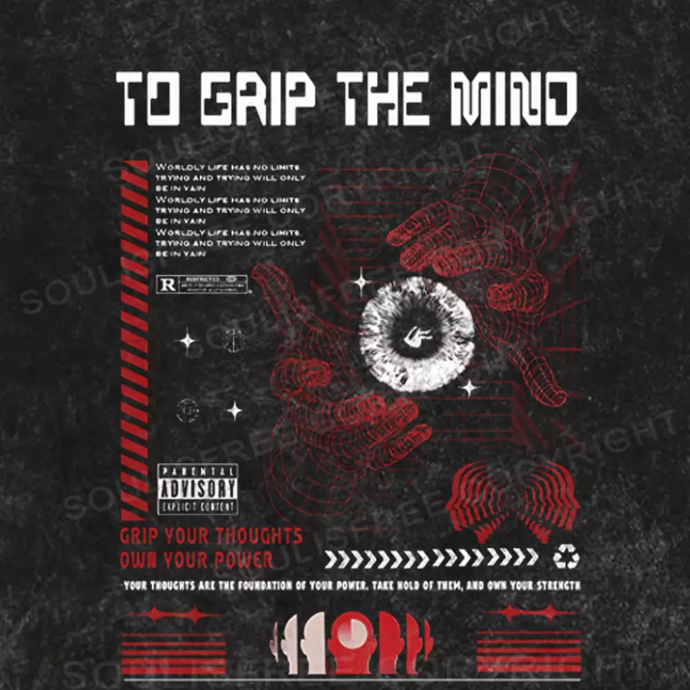 To Grip The Mind Washed T-shirt