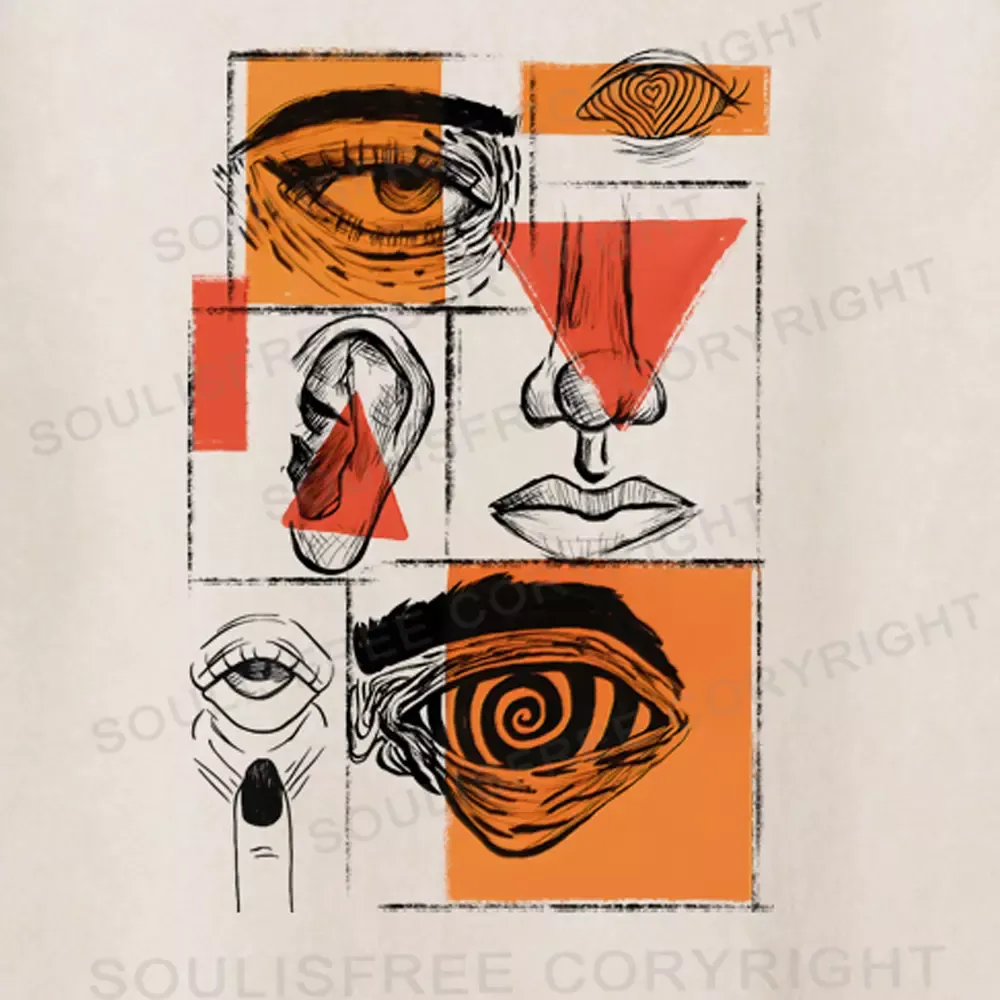 Perception In Pieces Washed T-shirt