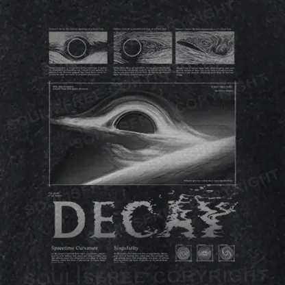 Decay of the Cosmos Basic Washed T-shirt