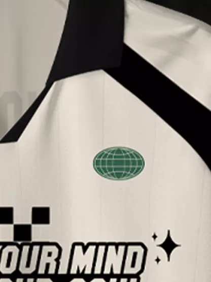 Lose Mind Long Sleeve Polo Jersey