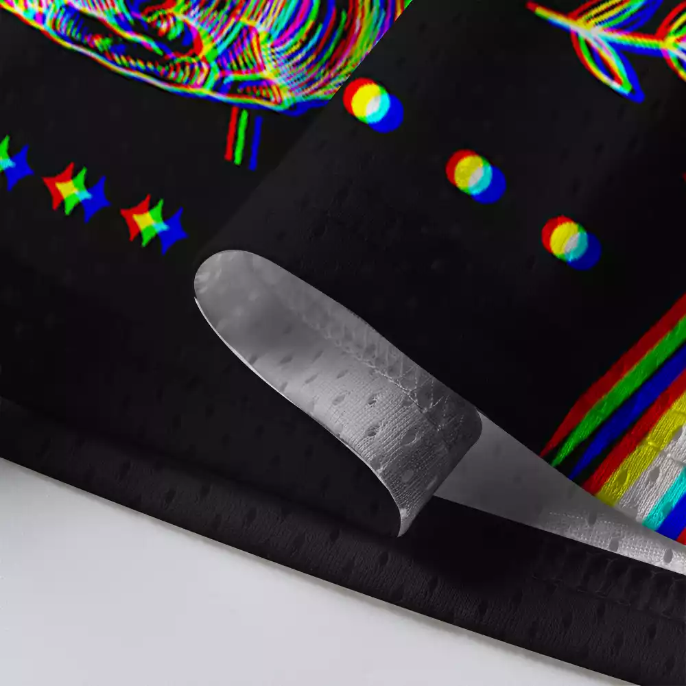 Chromatic Lunar Mushroom Mesh Jersey