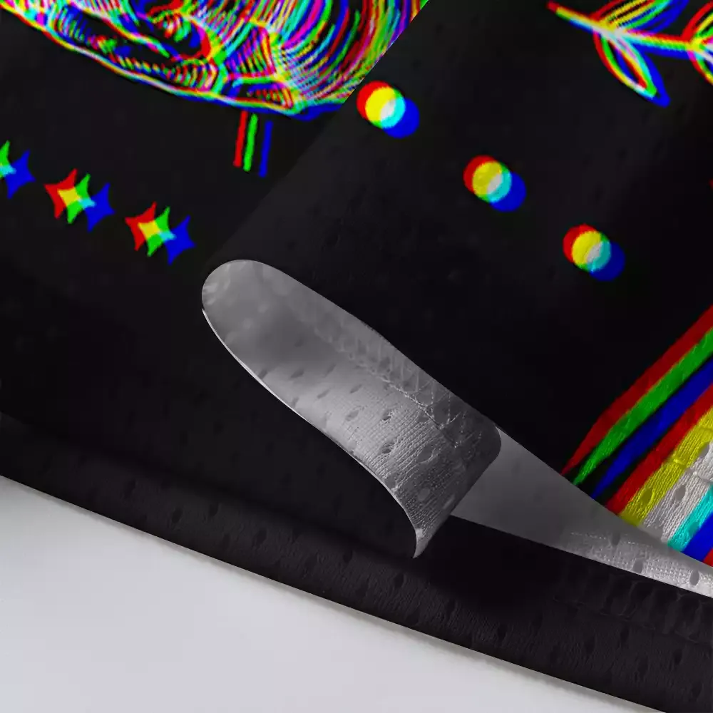 Chromatic Lunar Mushroom Mesh Jersey