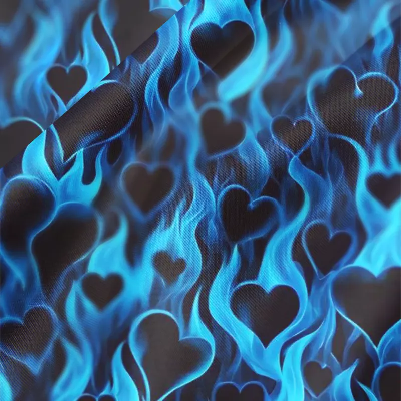 Soulisfree Flame Heart  Satin Mini Dress