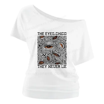 Eyes don't lie Off Shoulder Top