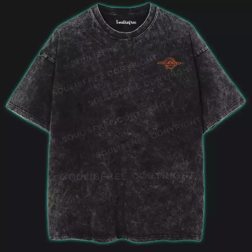 The Universe is Dying Washed Space T-shirt