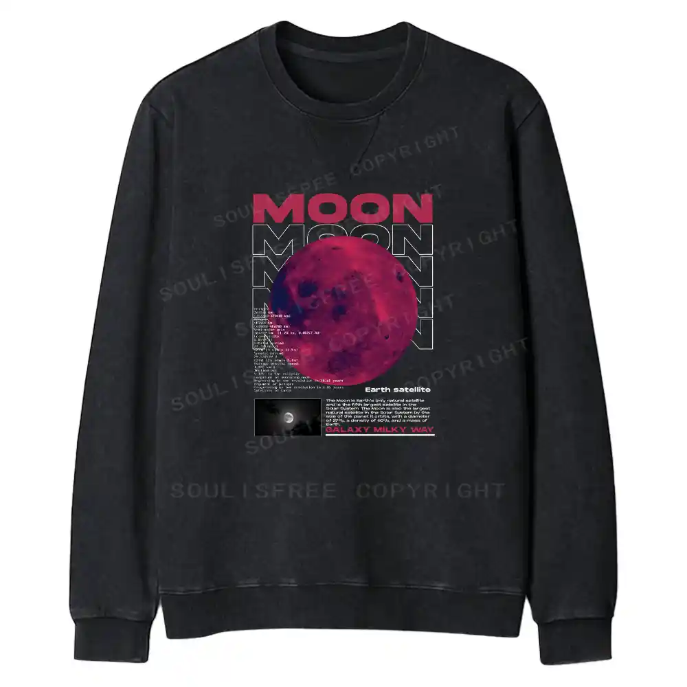 Moon Fit Washed Sweatshirt
