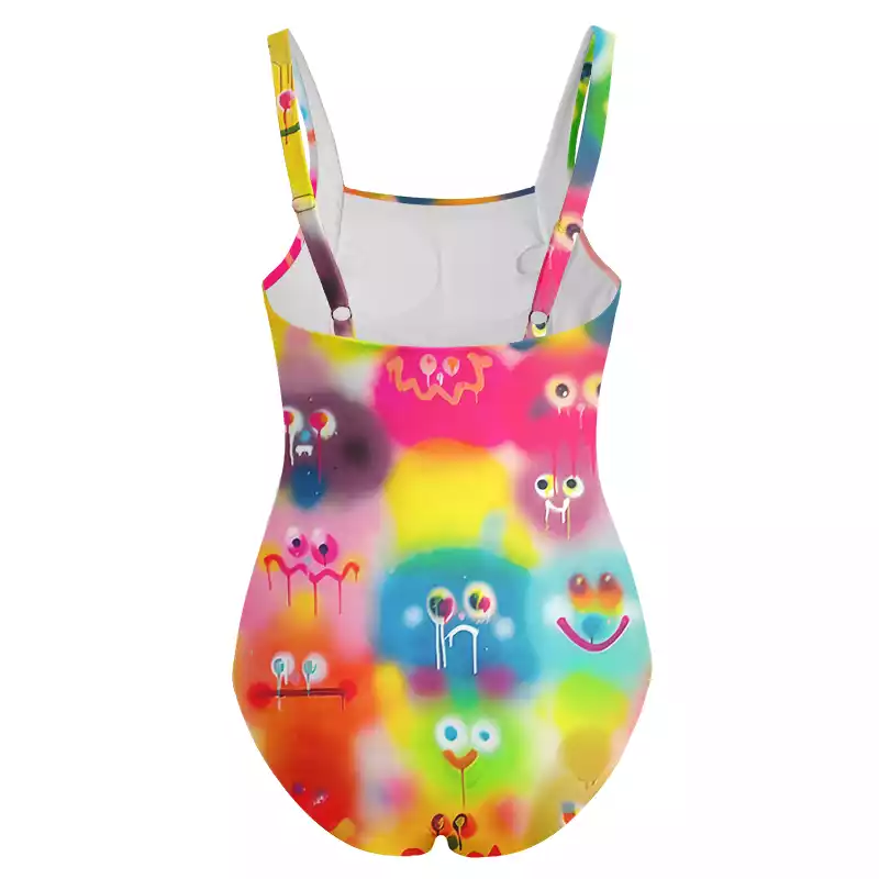 Soulisfree Neon Mood  One‑Piece Swimsuit