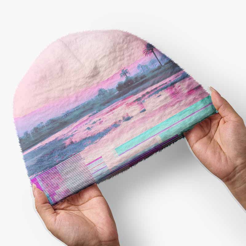 Soulisfree Where Time Slows Down Fuzzy Beanie