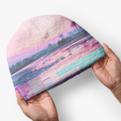 Soulisfree Where Time Slows Down Fuzzy Beanie