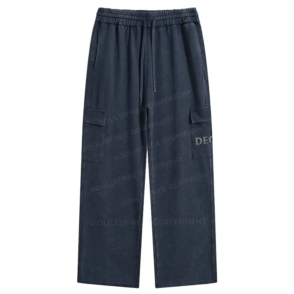 Decay of the Cosmos Washed Cargo pants