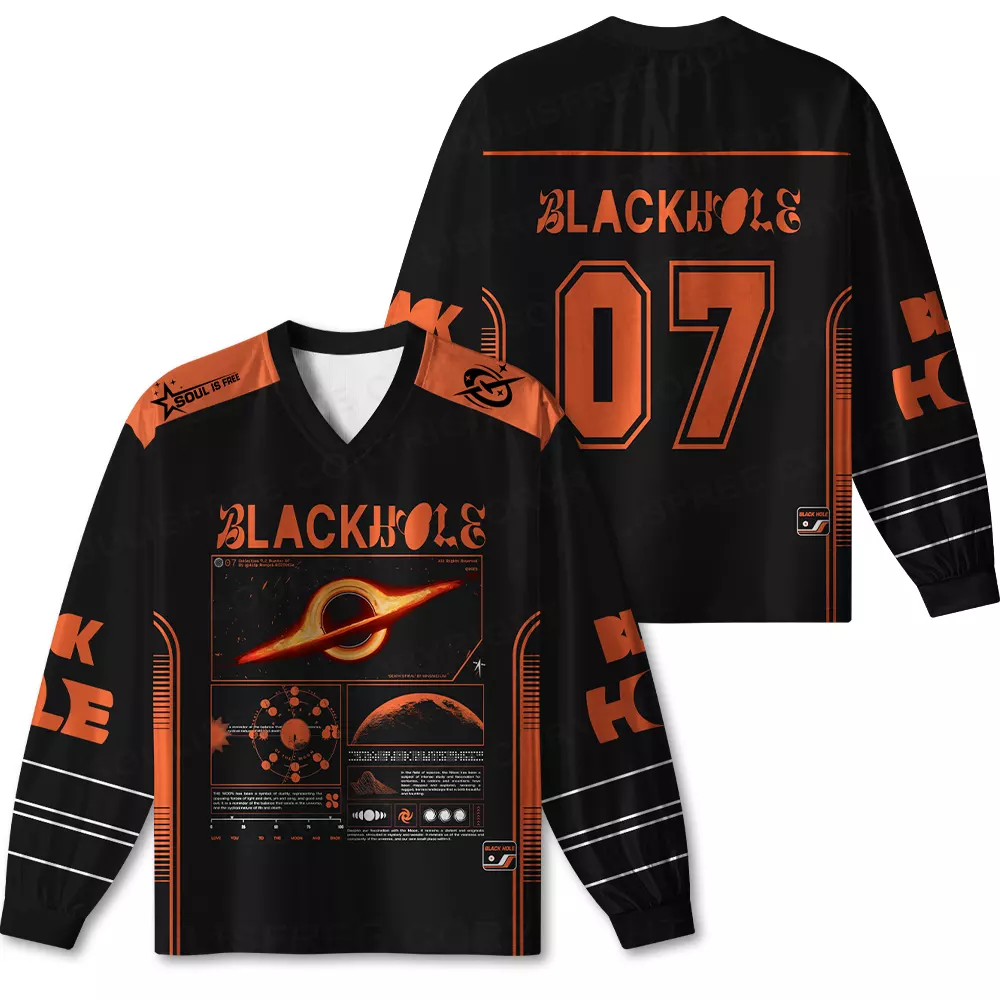 The Mystery Of Black Holes Long Sleeve Jersey