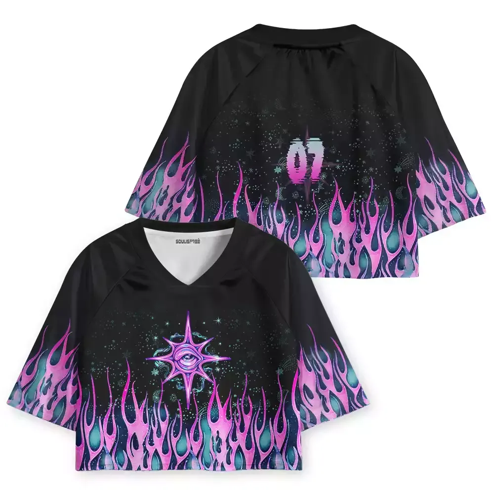 Soulisfree Inferno Of Awareness Cropped Jersey