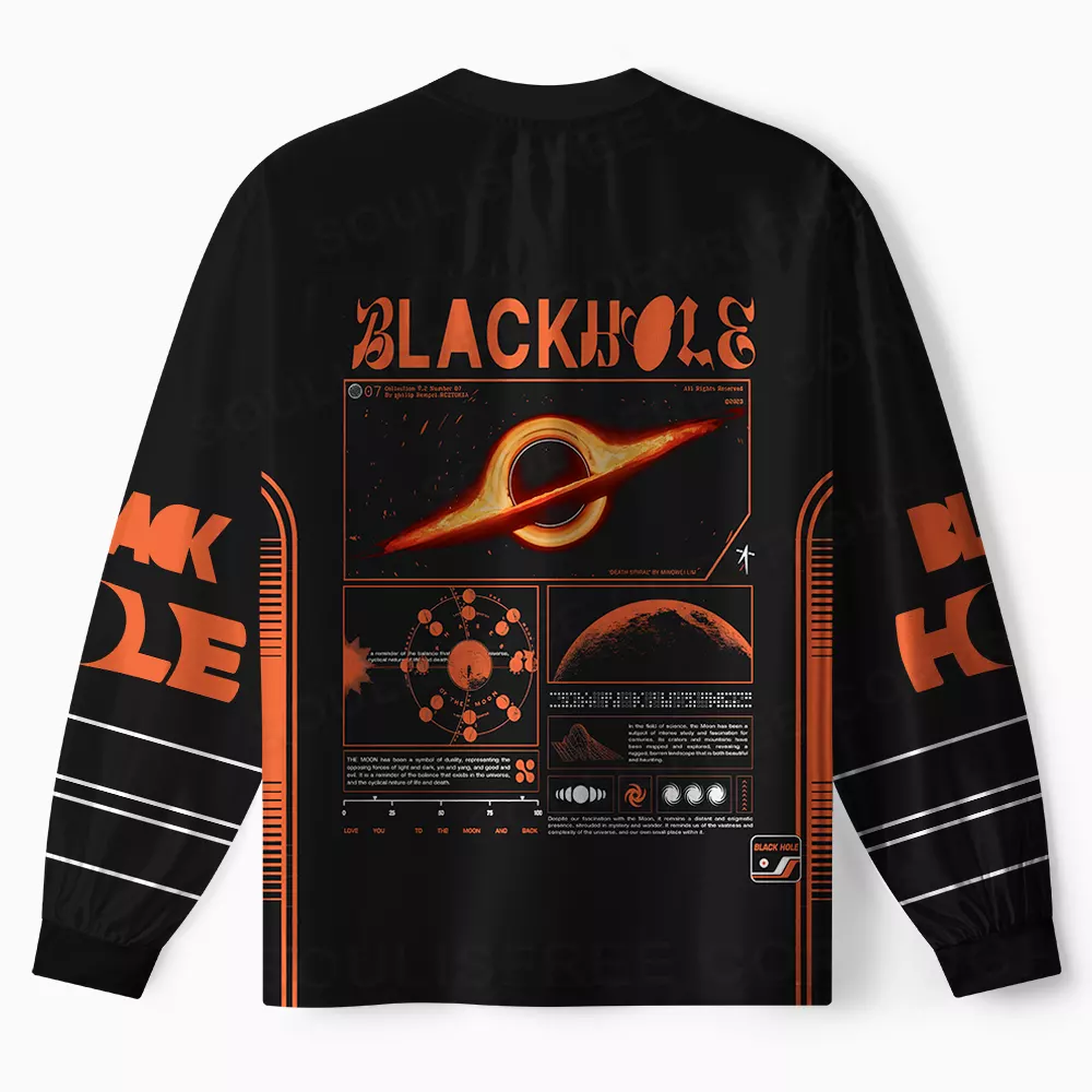 The Mystery Of Black Holes Long Sleeve Jersey